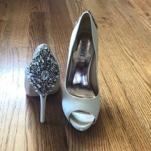 Badgley Mischka wedding shoes